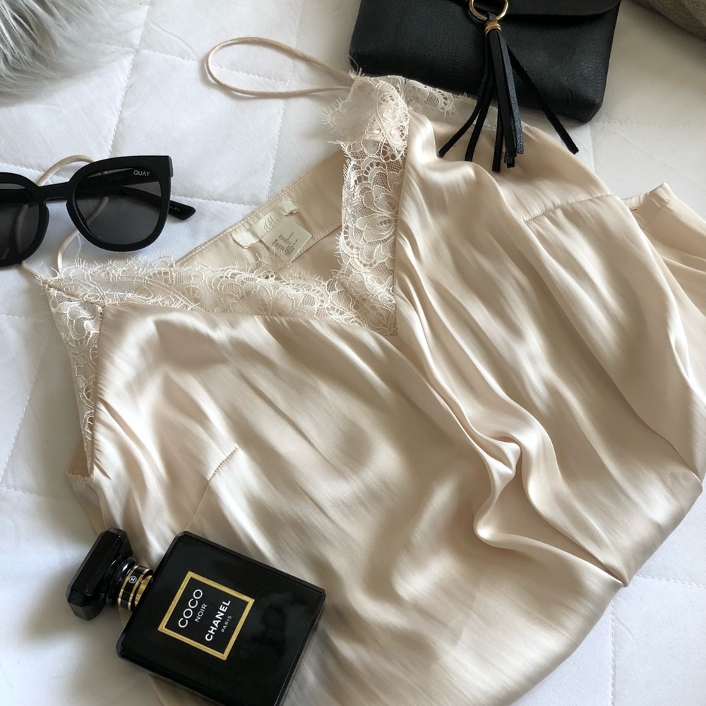 Satin Lace Chic Camisole size 12